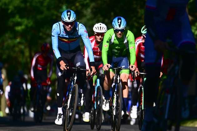 UCI 2026 Road World Championship, WM, Weltmeisterschaft Montreal 23 09 2026 MONTREAL, CANADA - SEPTEMBER 23 : riders of team Belgium pictured during the reconnaissance of the UCI Road World Championships circuit in Montreal on September 23, 2026 in Montreal, Canada, 23 09 2026 Montreal Canada  Copyright: xPeterxDexVoechtx