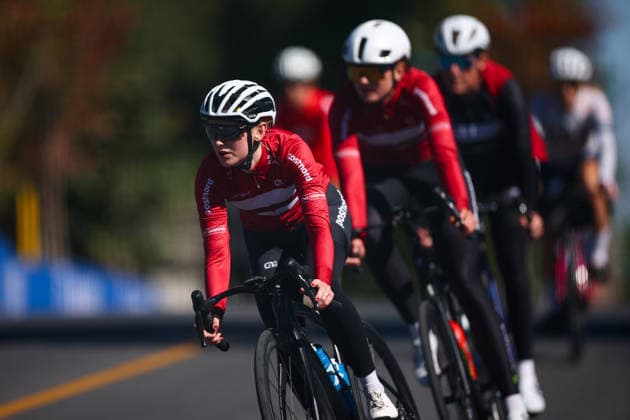 2026 UCI Road World Championships Picture by Vaughn Ridley SWpix.com - 23 09 2026 - Cycling - 2026 UCI Road World Championships - MontrÃ al, Canada - Training Practice - Denmark Copyright: x xSWpix.comx(t axPhotographyxHubxLtd)xVaughnxRidley SWpix.comx SWP-3521-1960