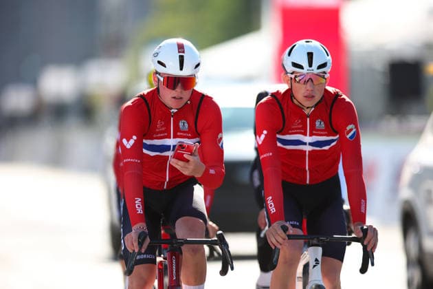 2026 UCI Road World Championships Picture by Vaughn Ridley SWpix.com - 23 09 2026 - Cycling - 2026 UCI Road World Championships - MontrÃ al, Canada - Training Practice - Norway Copyright: x xSWpix.comx(t axPhotographyxHubxLtd)xVaughnxRidley SWpix.comx SWP-3521-1944