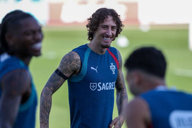 Lisbon, Portugal - September 23: Favio Silva (Portugal) during the Training Team Portugal before the UEFA Nations League 2026 27 League Phase Matchday 1 match between Portugal and Wales at Estadio Jose Alvalade in Lisbon, Portugal Copyright: HMBxMedia JoaquimxFerreira