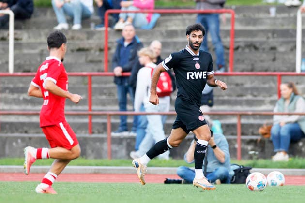 Fußball Testspiel SV Schermbeck - Rot-Weiss Essen am 23.09.2026 In der Volksbank-Arena in Schermbeck Ekin Celebi ( Rot-Weiss Essen )