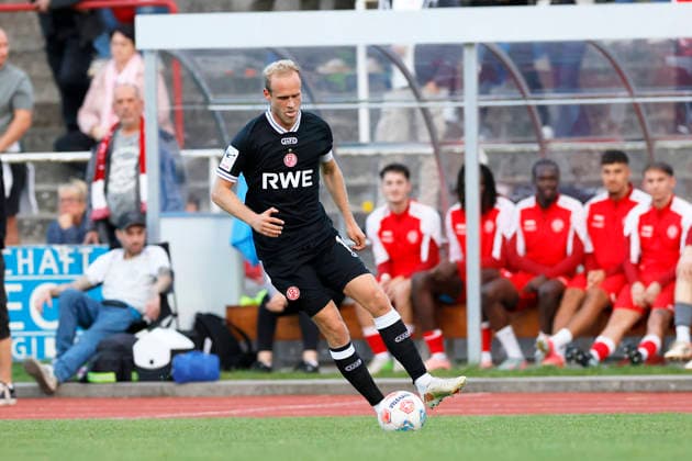 Fußball Testspiel SV Schermbeck - Rot-Weiss Essen am 23.09.2026 In der Volksbank-Arena in Schermbeck Lukas Brumme ( Rot-Weiss Essen )