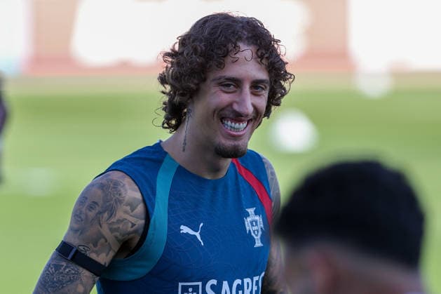 Lisbon, Portugal - September 23: Favio Silva (Portugal) during the Training Team Portugal before the UEFA Nations League 2026 27 League Phase Matchday 1 match between Portugal and Wales at Estadio Jose Alvalade in Lisbon, Portugal Copyright: HMBxMedia JoaquimxFerreira