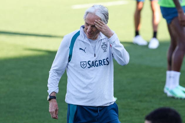 Lisbon, Portugal - September 23: Portugal s head coach Jorge Jesus (Portugal) during the Training Team Portugal before the UEFA Nations League 2026 27 League Phase Matchday 1 match between Portugal and Wales at Estadio Jose Alvalade in Lisbon, Portugal Copyright: HMBxMedia JoaquimxFerreira