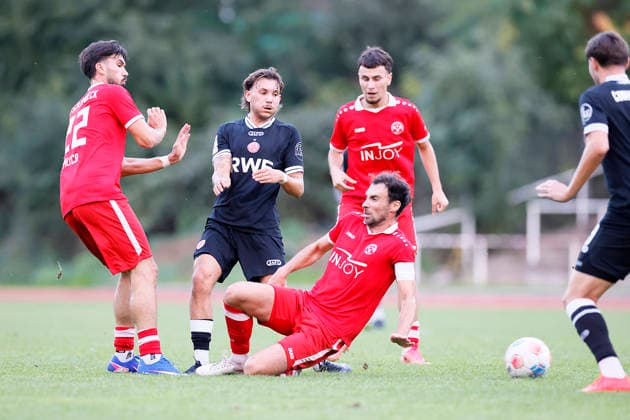 Fußball Testspiel SV Schermbeck - Rot-Weiss Essen am 23.09.2026 In der Volksbank-Arena in Schermbeck Florian Engelhardt ( Testspieler Rot-Weiss Essen )