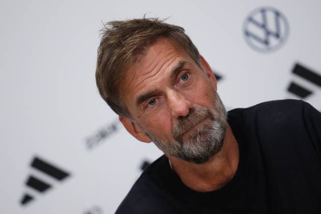 NED: Jurgen Klopp press conference, PK, Pressekonferenz Germany national team, Nationalteam head coach Jurgen Klopp press conference at MD-1 of Netherlands v Germany, UEFA Nations League match at Johan Cruyff Arena Stadium on September 23, 2026 in Amsterdam Netherlands. kpng Copyright: xBaguxBlancox xPRESSINPHOTOx PS_2627_JURG_009