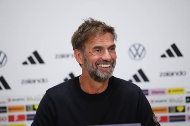 NED: Jurgen Klopp press conference, PK, Pressekonferenz Germany national team, Nationalteam head coach Jurgen Klopp press conference at MD-1 of Netherlands v Germany, UEFA Nations League match at Johan Cruyff Arena Stadium on September 23, 2026 in Amsterdam Netherlands. kpng Copyright: xBaguxBlancox xPRESSINPHOTOx PS_2627_JURG_023