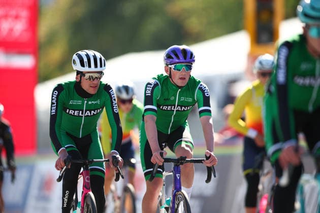 2026 UCI Road World Championships Picture by Vaughn Ridley SWpix.com - 23 09 2026 - Cycling - 2026 UCI Road World Championships - MontrÃ al, Canada - Training Practice - Ireland Copyright: x xSWpix.comx(t axPhotographyxHubxLtd)xVaughnxRidley SWpix.comx SWP-3521-2131