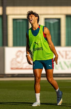 Football - UEFA Nations League - Group A4 - Portugal v Wales - MD-1 LISBON, PORTUGAL - Wednesday, September 23, 2026: Portugal s Joao FÃ lix during a training session at the Cidade do Futebol ahead of the UEFA Nations League Group A4 match between Portugal and Wales. (Photo by Amanda McMaster Propaganda) LISBON Cidade do Futebol LISBON PORTUGAL  Copyright: xAmandaxMcMasterx 2026-09-23-041-Portugal_Wales_MD-1