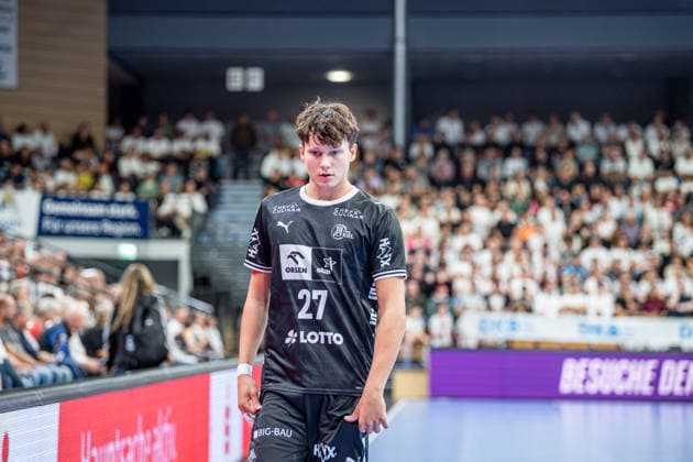 DHB Pokal; TV Hüttenberg - THW Kiel, 23.09.26 Vincent Faciejew (THW Kiel, 27) DHB Pokal; TV Hüttenberg - THW Kiel: Wetzlar, 23.09.26 Copyright: xBEAUTIFULxSPORTS Roeczeyx