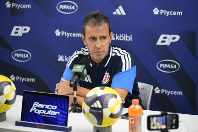 Costa Rica national team, Nationalteam press conference, PK, Pressekonferenz 2026 2027 Concacaf Nations League A Costa Rica National Team coach Fernando Batista, during the press conference previous to the match to be played between the National Teams of Costa Rica and Curacao. 2026 2027 Concacaf Nations League League A, Group A. 23.09.26. FCRF - Plycem Sports Complex, Alajuela, Costa Rica. Photo Jose Campos PMEimages Alajuela Alajuela Costa Rica Copyright: xJosexCamposx xPMEimagesx