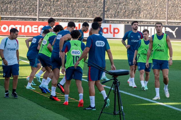 September 23, 2026, Lisbon, Lisbon, Portugal: Portugal national team, Nationalteam training session at the Cidade do Futebol in Oeiras ahead of their UEFA Nations League qualifying match against Wales. Lisbon Portugal - ZUMAr238 20260923_zip_r238_024 Copyright: xRicardoxRochax