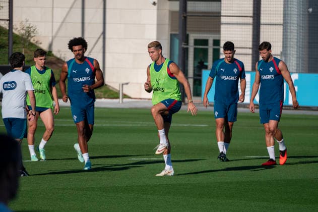 September 23, 2026, Lisbon, Lisbon, Portugal: Portugal national team, Nationalteam training session at the Cidade do Futebol in Oeiras ahead of their UEFA Nations League qualifying match against Wales. Lisbon Portugal - ZUMAr238 20260923_zip_r238_027 Copyright: xRicardoxRochax