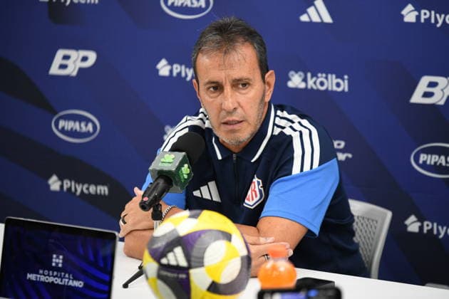 Costa Rica national team, Nationalteam press conference, PK, Pressekonferenz 2026 2027 Concacaf Nations League A Costa Rica National Team coach Fernando Batista, during the press conference previous to the match to be played between the National Teams of Costa Rica and Curacao. 2026 2027 Concacaf Nations League League A, Group A. 23.09.26. FCRF - Plycem Sports Complex, Alajuela, Costa Rica. Photo Jose Campos PMEimages Alajuela Alajuela Costa Rica Copyright: xJosexCamposx xPMEimagesx