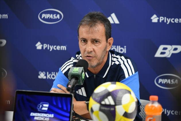 Costa Rica national team, Nationalteam press conference, PK, Pressekonferenz 2026 2027 Concacaf Nations League A Costa Rica National Team coach Fernando Batista, during the press conference previous to the match to be played between the National Teams of Costa Rica and Curacao. 2026 2027 Concacaf Nations League League A, Group A. 23.09.26. FCRF - Plycem Sports Complex, Alajuela, Costa Rica. Photo Jose Campos PMEimages Alajuela Alajuela Costa Rica Copyright: xJosexCamposx xPMEimagesx