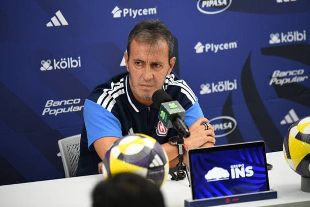 Costa Rica national team, Nationalteam press conference, PK, Pressekonferenz 2026 2027 Concacaf Nations League A Costa Rica National Team coach Fernando Batista, during the press conference previous to the match to be played between the National Teams of Costa Rica and Curacao. 2026 2027 Concacaf Nations League League A, Group A. 23.09.26. FCRF - Plycem Sports Complex, Alajuela, Costa Rica. Photo Jose Campos PMEimages Alajuela Alajuela Costa Rica Copyright: xJosexCamposx xPMEimagesx