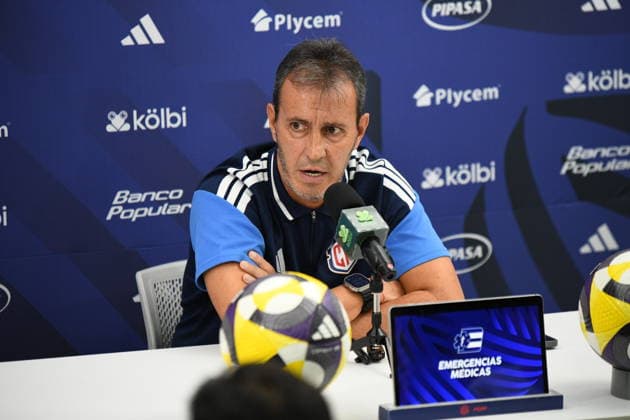 Costa Rica national team, Nationalteam press conference, PK, Pressekonferenz 2026 2027 Concacaf Nations League A Costa Rica National Team coach Fernando Batista, during the press conference previous to the match to be played between the National Teams of Costa Rica and Curacao. 2026 2027 Concacaf Nations League League A, Group A. 23.09.26. FCRF - Plycem Sports Complex, Alajuela, Costa Rica. Photo Jose Campos PMEimages Alajuela Alajuela Costa Rica Copyright: xJosexCamposx xPMEimagesx