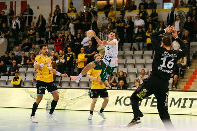 Rutger ten Velde (FRISCH AUF Goeppingen) Handball, DHB-Pokal der Maenner, Saison 2026 2027, 2. Runde, HSC 2000 Coburg vs.FRISCH AUF Goeppingen, am 23.09.2026 in der HUK-COBURG arena in Coburg, Deutschland. Editorial use only. Handball, DHB-Pokal 2026 2027, HSC 2000 Coburg - FRISCH AUF Goeppingen Coburg Copyright: xEibner-Pressefotox EP_