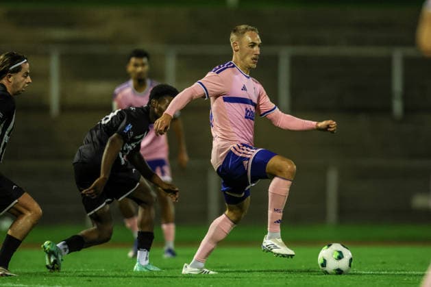 Fussball, FVN Niederrheinpokal Saison 2026 2027 2.Runde Rheydter SV - MSV Duisburg 23.09.2026, Grenzlandstadion Florian Krüger (MSV Duisburg, 26) Mönchengladbach Grenzlandstadion Nordrhein-Westfalen Deutschland