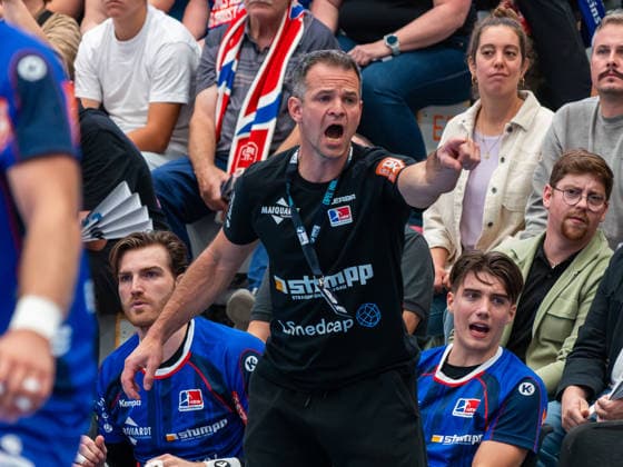 Matthias Flohr (HBW Balingen-Weilstetten Cheftrainer), HBW Balingen-Weilstetten vs. TSV Hannover-Burgdorf, Handball, DHB-Pokal, 2. Runde, Saison 2026 2027, 23.09.2026, HBW Balingen-Weilstetten vs. TSV Hannover-Burgdorf, Handball, DHB-Pokal, 2. Runde, Saison 2026 2027, 23.09.2026 Balingen Copyright: xEibner-Pressefoto FlorianxSchustx EP_FSU