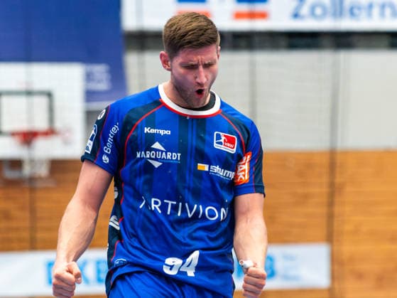 Georg Poehle (HBW Balingen-Weilstetten 94), HBW Balingen-Weilstetten vs. TSV Hannover-Burgdorf, Handball, DHB-Pokal, 2. Runde, Saison 2026 2027, 23.09.2026, HBW Balingen-Weilstetten vs. TSV Hannover-Burgdorf, Handball, DHB-Pokal, 2. Runde, Saison 2026 2027, 23.09.2026 Balingen Copyright: xEibner-Pressefoto FlorianxSchustx EP_FSU