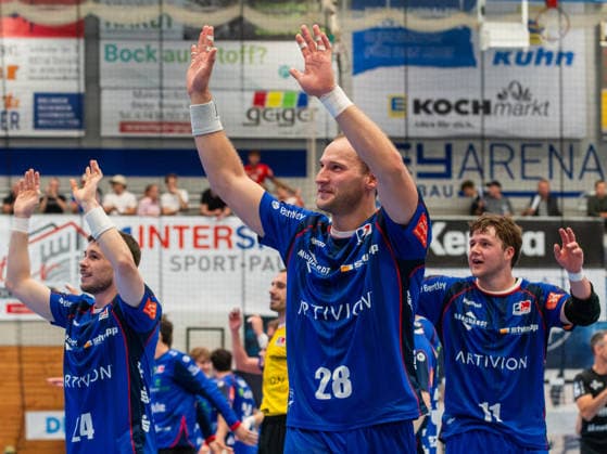 Tobias Heinzelmann (HBW Balingen-Weilstetten 28), HBW Balingen-Weilstetten vs. TSV Hannover-Burgdorf, Handball, DHB-Pokal, 2. Runde, Saison 2026 2027, 23.09.2026, HBW Balingen-Weilstetten vs. TSV Hannover-Burgdorf, Handball, DHB-Pokal, 2. Runde, Saison 2026 2027, 23.09.2026 Balingen Copyright: xEibner-Pressefoto FlorianxSchustx EP_FSU