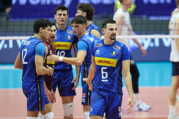 September 23, 2026, Torino, ITALY: The disappointment of the Azzurri during the Italy - Finland Eurovolley 2026 men s European Volleyball Championships Eurovolley 2026 in Turin, 23 September 2026. ANSA photo Italia - Finlandia Eurovolley 2026 A Torino  - ZUMAa110 20260923_zaf_a110_048 Copyright: xFilippoxRubinx