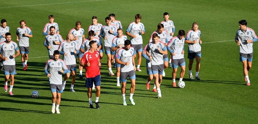 Croatia, Rijeka, 23.09.2026. HNK Rijeka training camp. Training of the Croatian national football team ahead of the Nations League match against the Czech Republic. In the photo: training. Photo: Damir Skomrlj CROPIX Copyright: xxDamirxSkomrljx trening_reprezentacija8-230926