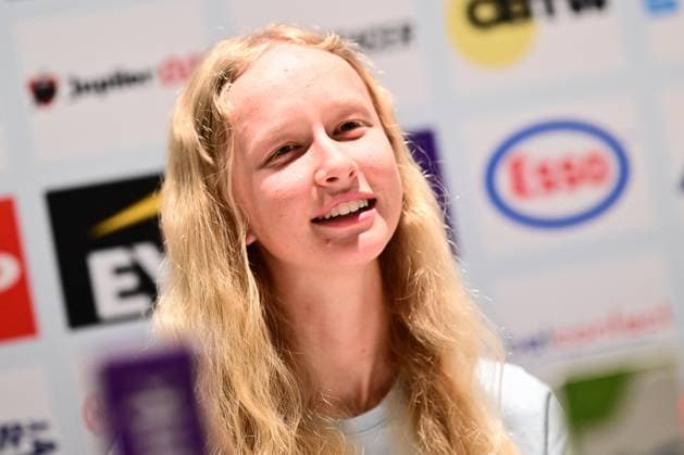 UCI 2026 Road World Championship, WM, Weltmeisterschaft Montreal 23 09 2026 MONTREAL, CANADA - SEPTEMBER 23 : Five Laura pictured during a press conference, PK, Pressekonferenz at the 2026 UCI Road World Championships in Montreal on September 23, 2026 in Montreal, Canada, 23 09 2026 Montreal Canada  Copyright: xPeterxDexVoechtx