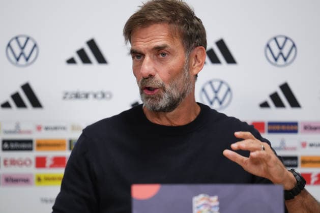 NED: Jurgen Klopp press conference, PK, Pressekonferenz Germany national team, Nationalteam head coach Jurgen Klopp press conference at MD-1 of Netherlands v Germany, UEFA Nations League match at Johan Cruyff Arena Stadium on September 23, 2026 in Amsterdam Netherlands. kpng Copyright: xBaguxBlancox xPRESSINPHOTOx PS_2627_JUR_175