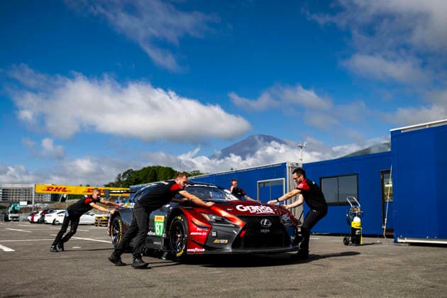 FIA WEC - 6 HOURS OF FUJI 2026 87 LOPEZ Josà Maria (arg), SCHMID Clemens (aut), UMBRARESCU Razvan (rou), Akkodis ASP Team, Lexus RC F GT3 87, LM GT3, scrutineering, verifications techniques, during the 6 Hours of Fuji 2026, 6th round of the 2026 FIA World Endurance Championship, from September 25 to 27, 2026 on the Fuji Speedway in Oyama, Shizuoka, Japan - OyamaJapan Copyright: xFabrizioxBoldonix