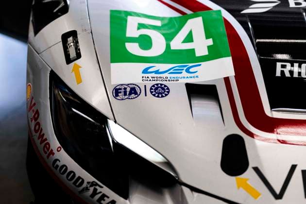 FIA WEC - 6 HOURS OF FUJI 2026 54 CASTELLACCI Francesco (ita), FLOHR Thomas (sui), RIGON Davide (ita), Vista AF Corse, Ferrari 296 GT3 Evo 54, LM GT3, scrutineering, verifications techniques, during the 6 Hours of Fuji 2026, 6th round of the 2026 FIA World Endurance Championship, from September 25 to 27, 2026 on the Fuji Speedway in Oyama, Shizuoka, Japan - OyamaJapan  Copyright: xFabrizioxBoldonix