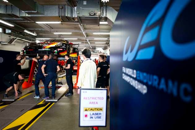 FIA WEC - 6 HOURS OF FUJI 2026 92 LIETZ Richard (aut), PERA Riccardo (ita), SHAHIN Yasser (aus), The Bend Manthey, Porsche 911 GT3 R (992.2) 92, LM GT3, scrutineering, verifications techniques, during the 6 Hours of Fuji 2026, 6th round of the 2026 FIA World Endurance Championship, from September 25 to 27, 2026 on the Fuji Speedway in Oyama, Shizuoka, Japan - OyamaJapan Copyright: xFabrizioxBoldonix