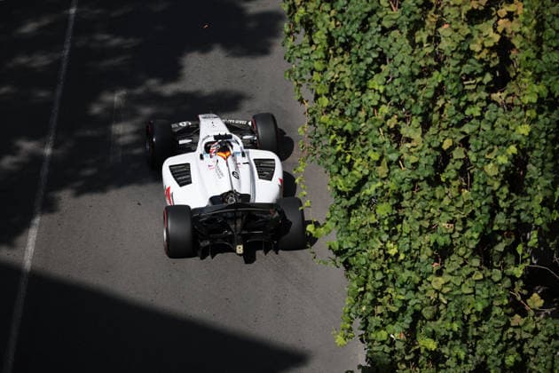 AUTO - FORMULA 2 2026 - BAKU 05 LEON Noel (mex), Campos Racing, Dallara F2 2024, action during the 12th round of the 2026 FIA Formula 2 Championship from September 24 to 26, 2026 on the Baku City Circuit, in Baku, Azerbaijan - BakuAzerbaijan  Copyright: xEricxAlonsox