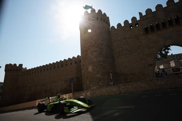 AUTO - FORMULA 2 2026 - BAKU 20 FITTIPALDI Jr. Emerson (bra), AIX Racing, Dallara F2 2024, action during the 12th round of the 2026 FIA Formula 2 Championship from September 24 to 26, 2026 on the Baku City Circuit, in Baku, Azerbaijan - BakuAzerbaijan  Copyright: xEricxAlonsox