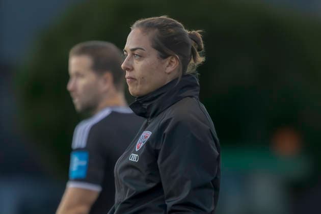 Landsberg, Deutschland 23. September 2026: Toto-Pokal - Bayerischer Landespokal - 2026 2027 - Viertelfinale - TSV 1882 Landsberg gegen FC Ingolstadt 04 Im Bild: Trainerin Sabrina Wittmann (FCI) TSV Sportpark Bayern Copyright: xFotostandx xSchäferx