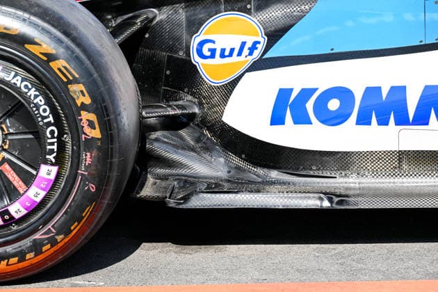 F1 - AZERBAIJAIN GRAND PRIX 2026 Williams F1 Team FW48, mechanical detail during the 2026 Formula 1 Azerbaijan Grand Prix, 15th round of the 2026 Formula One World Championship, WM, Weltmeisterschaft from September 24 to 26, 2026 on the Baku City Circuit, in Baku, Azerbaijan - BakuAzerbaijan  Copyright: xALBERTOxVIMERCATIx