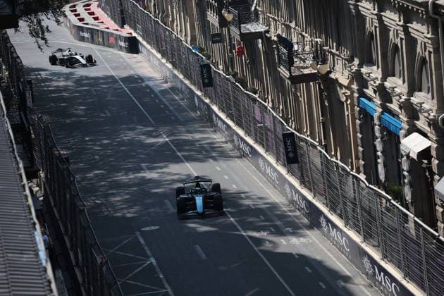 AUTO - FORMULA 2 2026 - BAKU 08 BILINSKI Roman (pol), DAMS Lucas Oil, Dallara F2 2024, action during the 12th round of the 2026 FIA Formula 2 Championship from September 24 to 26, 2026 on the Baku City Circuit, in Baku, Azerbaijan - BakuAzerbaijan  Copyright: xEricxAlonsox