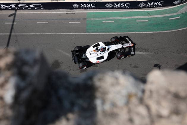 AUTO - FORMULA 2 2026 - BAKU 05 LEON Noel (mex), Campos Racing, Dallara F2 2024, action during the 12th round of the 2026 FIA Formula 2 Championship from September 24 to 26, 2026 on the Baku City Circuit, in Baku, Azerbaijan - BakuAzerbaijan  Copyright: xEricxAlonsox