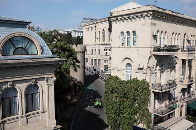 AUTO - FORMULA 2 2026 - BAKU 21 SHIELDS Cian (gbr), AIX Racing, Dallara F2 2024, action during the 12th round of the 2026 FIA Formula 2 Championship from September 24 to 26, 2026 on the Baku City Circuit, in Baku, Azerbaijan - BakuAzerbaijan  Copyright: xEricxAlonsox