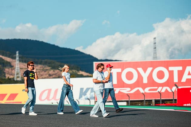FIA WEC - 6 HOURS OF FUJI 2026 54 CASTELLACCI Francesco (ita), FLOHR Thomas (sui), RIGON Davide (ita), Vista AF Corse, Ferrari 296 GT3 Evo 54, LM GT3, track walk, during the 6 Hours of Fuji 2026, 6th round of the 2026 FIA World Endurance Championship, from September 25 to 27, 2026 on the Fuji Speedway in Oyama, Shizuoka, Japan -  Copyright: xAndreaxLorenzinax