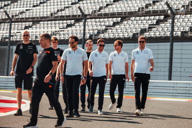 FIA WEC - 6 HOURS OF FUJI 2026 93 CASSIDY Nick (nzl), DI RESTA Paul (gbr), VANDOORNE Stoffel (bel), Peugeot TotalEnergies, Peugeot 9X8 93, Hypercar, track walk, during the 6 Hours of Fuji 2026, 6th round of the 2026 FIA World Endurance Championship, from September 25 to 27, 2026 on the Fuji Speedway in Oyama, Shizuoka, Japan -  Copyright: xAndreaxLorenzinax