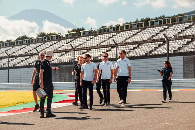 FIA WEC - 6 HOURS OF FUJI 2026 93 CASSIDY Nick (nzl), DI RESTA Paul (gbr), VANDOORNE Stoffel (bel), Peugeot TotalEnergies, Peugeot 9X8 93, Hypercar, track walk, during the 6 Hours of Fuji 2026, 6th round of the 2026 FIA World Endurance Championship, from September 25 to 27, 2026 on the Fuji Speedway in Oyama, Shizuoka, Japan -  Copyright: xAndreaxLorenzinax