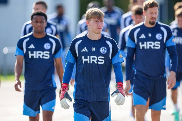 23.09.2026, Fussball, Training des FC Schalke 04. Kyrylo Khadasevych (U19 Schalke) Gelsenkirchen Trainingsgelände FC Schalke 04 NRW Deutschland xRHR-FOTO YYx Copyright: RHR-FOTOx RHR-FOTO YY