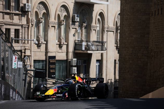 F1 - AZERBAIJAIN GRAND PRIX 2026 03 VERSTAPPEN Max (nld), Red Bull Racing Ford RB22, action during the 2026 Formula 1 Azerbaijan Grand Prix, 15th round of the 2026 Formula One World Championship, WM, Weltmeisterschaft from September 24 to 26, 2026 on the Baku City Circuit, in Baku, Azerbaijan - BakuAzerbaijan  Copyright: xDPPIx