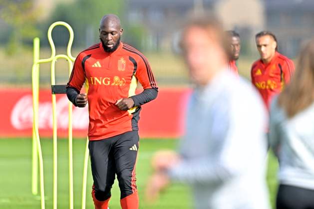 Italy v Belgium - UEFA Nations League 2026 Media Activities 24 09 2026 TUBEKE, BELGIUM - SEPTEMBER 24 : Lukaku Romelu forward of Belgium during a training session ahead of the UEFA Nations League tournament league phase matchday 1 group A1 match between Italy and Belgium on September 24, 2026 in Tubeke, Belgium, 24 09 2026 Tubeke Belgium  Copyright: xSesx