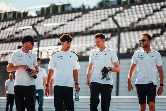 FIA WEC - 6 HOURS OF FUJI 2026 20 FRIJNS Robin (nld), RAST Renà (ger), VAN DER LINDE Sheldon (zaf), BMW M Team WRT, BMW M Hybrid V8 20, Hypercar, track walk, during the 6 Hours of Fuji 2026, 6th round of the 2026 FIA World Endurance Championship, from September 25 to 27, 2026 on the Fuji Speedway in Oyama, Shizuoka, Japan - Copyright: xAndreaxLorenzinax