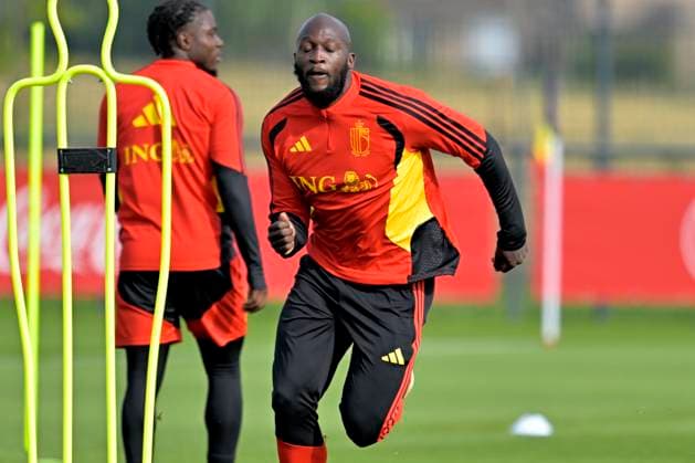 Italy v Belgium - UEFA Nations League 2026 Media Activities 24 09 2026 TUBEKE, BELGIUM - SEPTEMBER 24 : Lukaku Romelu forward of Belgium during a training session ahead of the UEFA Nations League tournament league phase matchday 1 group A1 match between Italy and Belgium on September 24, 2026 in Tubeke, Belgium, 24 09 2026 Tubeke Belgium  Copyright: xSesx