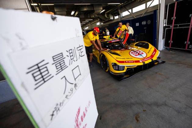 FIA WEC - 6 HOURS OF FUJI 2026 83 HANSON Phil (gbr), KUBICA Robert (pol), YE Yifei (chn), AF Corse, Ferrari 499P 83, Hypercar, ambiance during the 6 Hours of Fuji 2026, 6th round of the 2026 FIA World Endurance Championship, from September 25 to 27, 2026 on the Fuji Speedway in Oyama, Shizuoka, Japan - OyamaJapan Copyright: xJULIENxDELFOSSEx