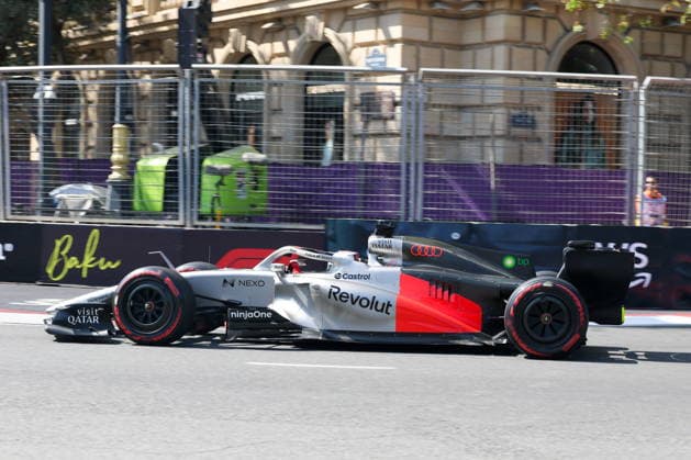 AZERBAIJAN, BAKU - SEPTEMBER 24, 2026: Audi Revolut Team driver Nico Hulkenberg is seen during a practice session at the 2026 Formula One Azerbaijanian Grand Prix 2026 Formula One Azerbaijanian Grand Prix  - ZUMAt113 20260924_zaa_t113_100 Copyright: xDanilxAikinx